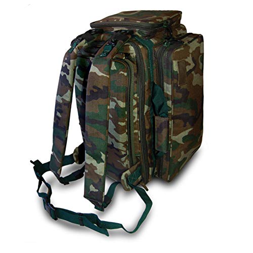Elite Bags - CRITICAL'S, Equipo Movil de Oxigenoterapia (Verde OD)