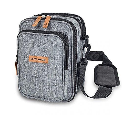 ELITE BAGS Lote de Estuche Insulin’s, Bolsa Dia’s y Bandolera Fit’s EVO, Estampado bitono, para el Transporte Plumas de insulina y Materiales para la Diabetes