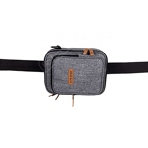 ELITE BAGS Lote de Estuche Insulin’s, Bolsa Dia’s y Bandolera Fit’s EVO, Estampado bitono, para el Transporte Plumas de insulina y Materiales para la Diabetes