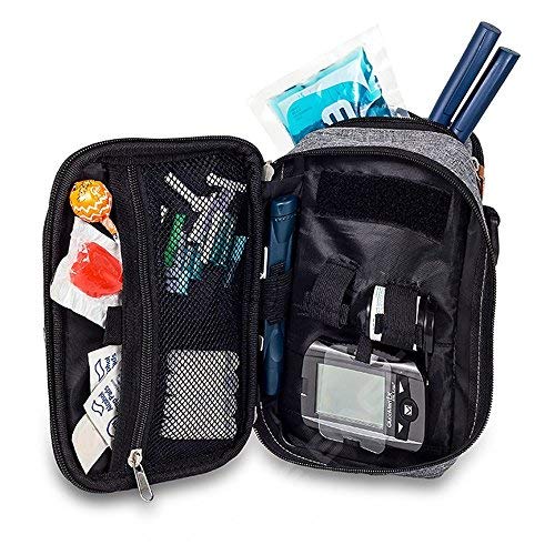 ELITE BAGS Lote de Estuche Insulin’s, Bolsa Dia’s y Bandolera Fit’s EVO, Estampado bitono, para el Transporte Plumas de insulina y Materiales para la Diabetes