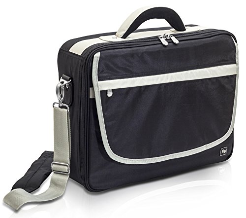 Élite Bags Mod. PRACTI´S | Maletín médico asistencia domiciliaria | Múltiples compartimentos internos | Con separadores y velcro ajustable | Azul o negro | Diseñado en España | TOP VENTAS | MATERIAL MÉDICO NO INCLUÍDO