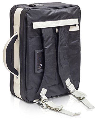 Élite Bags Mod. PRACTI´S | Maletín médico asistencia domiciliaria | Múltiples compartimentos internos | Con separadores y velcro ajustable | Azul o negro | Diseñado en España | TOP VENTAS | MATERIAL MÉDICO NO INCLUÍDO