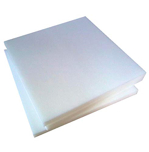 emmevi Espuma de espuma con relleno de cojines, sillones, sillas, colchones, bancos, mod. gomaespuma 40 x 40 x 3