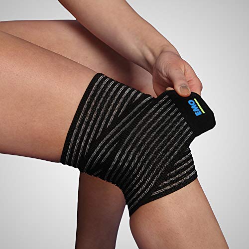 EMO Vendaje elástico Strapin de Rodilla 110 cm Talla Universal