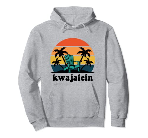 Emon Beach Kwajalein Islas Marshall Kwaj Silla de buceo Sudadera con Capucha
