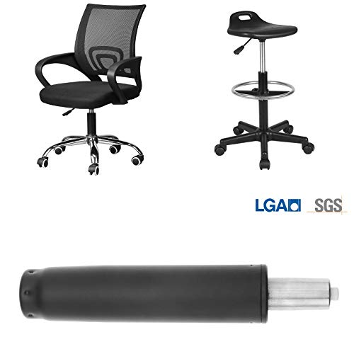 EMSea - Cilindro neumático de ascensor de gas de 7,5 pulgadas, carrera de funcionamiento de 10 cm para reemplazar la base de asiento, pistón de pierna de fuerza silla de oficina