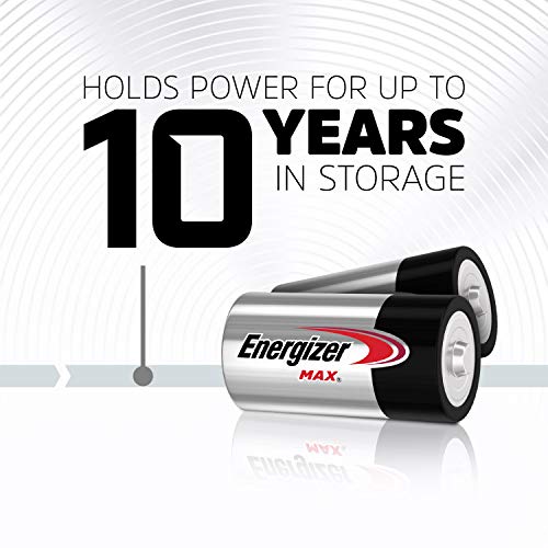 Energizer Alkaline Max - Pack de 2 pilas Alcalinas MAX C