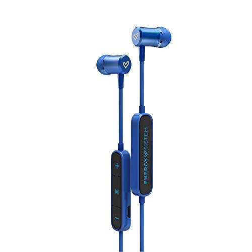 Energy Sistem Earphones BT Urban 2 Blue (Auriculares inalambricos, Bluetooth, Magnetic Switch, In-Ear, Control Talk) Azul