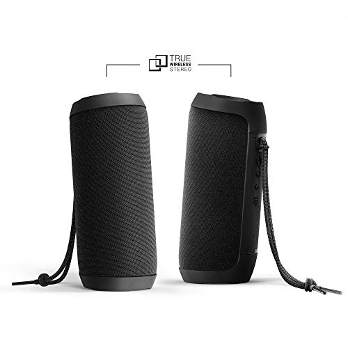 Energy Sistem Urban Box 2 Onyx - Altavoz portátil (10 W, TWS, Bluetooth 5.0, USB/microSD MP3 player, FM Radio)
