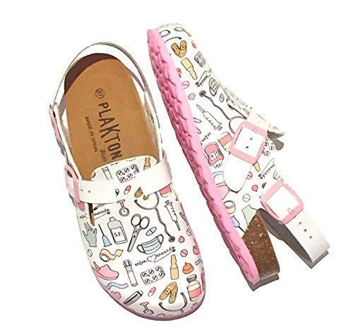 ENFERMERANDO. Zueco de fácil Cuidado con Estampado Especial diseñado por la Marca ENFERMEREANDO (39)