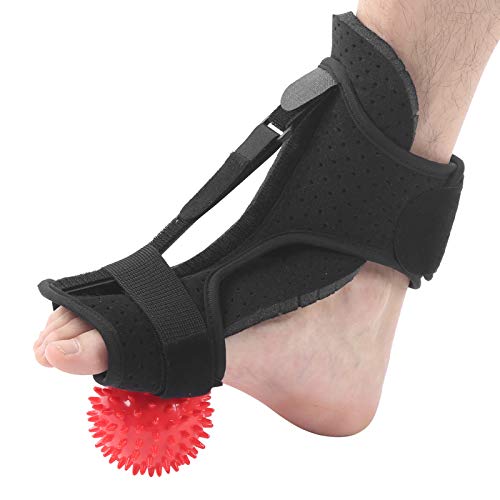 Entatial Soporte de Tobillo, Soporte de Fascitis Plantar, Férula de Thosis, Soporte de Tobillo para Pie Caído para Pie en Valgo