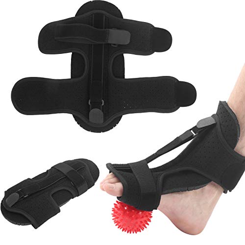 Entatial Soporte de Tobillo, Soporte de Fascitis Plantar, Férula de Thosis, Soporte de Tobillo para Pie Caído para Pie en Valgo