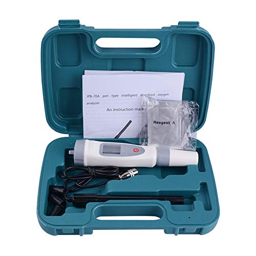EODUDO-S Portátil de oxígeno disuelto Analizador de Pluma acuicultura disuelto oxígeno disuelto Metro de oxígeno de Prueba del Detector de la Calidad del Agua Pluma JPB-70A, Amplia aplicación