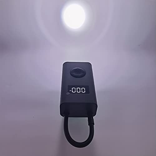 Eosnow Sensor de Presión de Neumáticos Digital Inteligente LED, Bomba de Aire Eléctrica de Carga Automática con Luces LED para Neumáticos de Bicicleta Neumáticos de Scooter Eléctrico