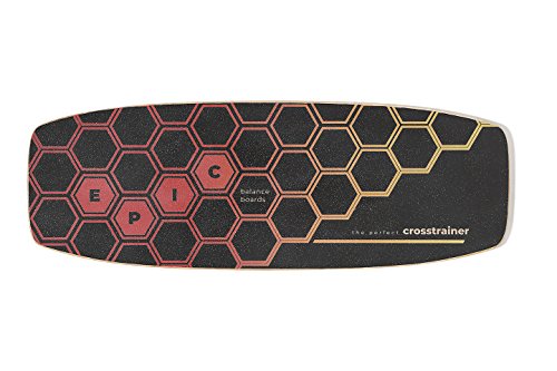 EPIC Balance Boards Alpha Board - Trainer - Balanceboards - Fitness Trainer, Assorted, Lenght: 85cm (33.46'') Width: 30cm (11.81'')
