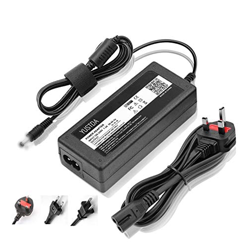 EPtech Adaptador CA/CC de repuesto para Inogen One G2, Insys B5130M, LG E500, LG R700 -U.AP11HS, Medion 0225A1965 compatible con adaptador de corriente alterna para concentrador de oxígeno portátil