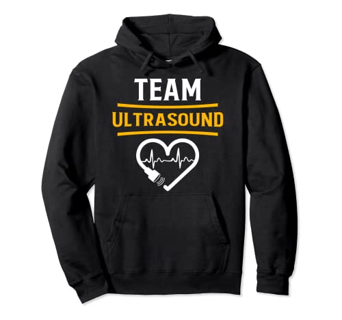 Equipo de ultrasonido divertido ecografía tecnología Sudadera con Capucha