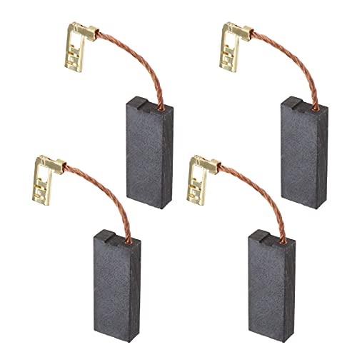 Escobillas de carbón con desconexión automática (2 pares, 6,3 x 12,5 x 30 mm)