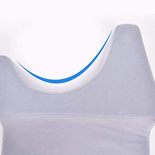 Eslinga de brazo ajustable, eslinga de almohada de abducción de hombro, con almohada de abducción y balón de ejercicio, para desgarro, luxación, rehabilitación fija de esguinces (color: izquierda)