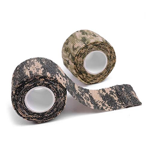 Esparadrapo Deportivo Tape Auto adhesivo vendaje elástico Deporte Kinesiología del abrigo del tobillo de la cinta La artrosis de rodilla muscular protector de la aptitud de la gimnasia Cintas Kinesiol