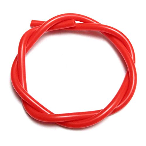 EsportsMJJ 1 M 3/4/5/6/7/8 mm Diámetro Interno Silicona Tubo Manguera De Vacío Tubo Turbo Refrigerante -Negro-4 mm