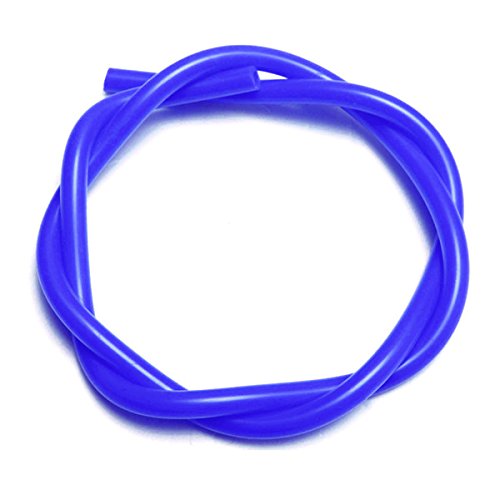 EsportsMJJ 1 M 3/4/5/6/7/8 mm Diámetro Interno Silicona Tubo Manguera De Vacío Tubo Turbo Refrigerante -Negro-4 mm