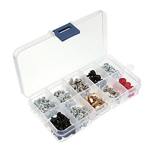 EsportsMJJ 228Pcs Equipo Caso Tornillos Kit Para Placa Madre Pc Caso Ventilador
