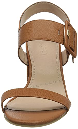 Esprit 041ek1w336, Sandalia Mujer, 235 Caramel, 38 EU
