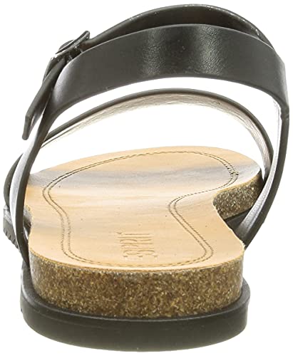ESPRIT 041ek1w338, Sandalia Mujer, Negro, 38 EU