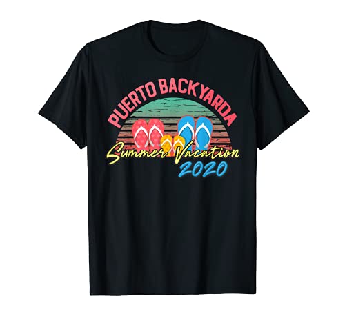 Estancia de verano en Puerto Backyarda 2020 Camiseta