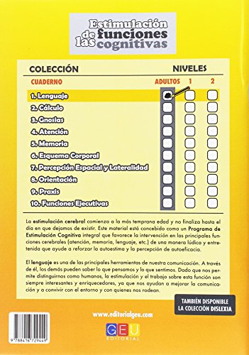 Estimulación de las funciones cognitivas Adultos Lenguaje