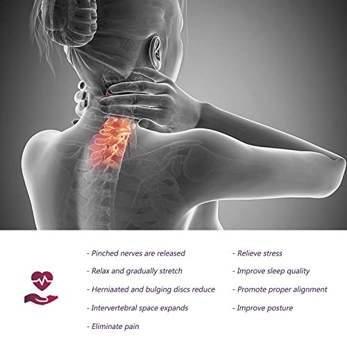 ETEPON Hamaca Cervical Cuello, Tracción Cervical Para Relajación y Fisioterapia en el Hogar, Oficina o Viaje NV29