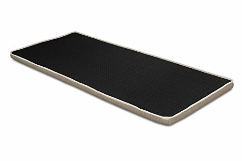 Evergreenweb - Colchóneta 80x195 – Esterilla ergonómico de espuma - Soporte ergonómico - sin sustancias nocivas y aislante - Ideal como colchón de piso - Ideal para ejercicios de piso, acampada, yoga, estiramiento, ABS, pilates