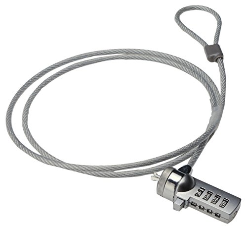 Ewent EW1241 Cable antirrobo Plata 1,5 m