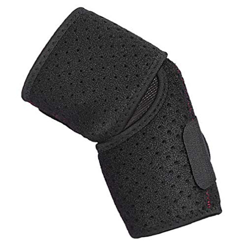 EXCEART Abrazadera de Codo Mangas de Brazo de Compresión Elástica Ajustable Soporte de Codo Almohadilla Deportiva Protectores de Codo de Tenis para Tendinitis Codo Tratamiento de Codo de