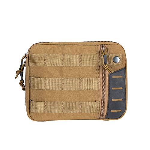 EXCELLENT ELITE SPANKER EDC Pouch Tactical Admin Pouch Molle Utility Organizer Pocket Tool Bag(Marrón)