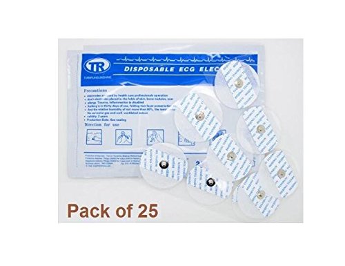 Express Panda Cable de ECG de 3 derivaciones para Heal Force Prince 80B, 80A, 180B (3 cables ECG Cable conector para sensores ECG portátil Heal Force)