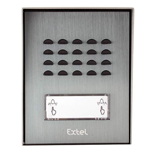 Extel 710019 Telefonillo de 2 hilos, 12V, Blanco