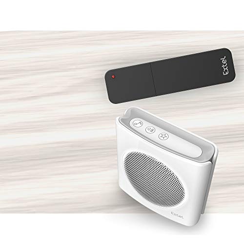 Extel 81748 Extensión zumbador universal inalámbrico, Blanco, 200 M