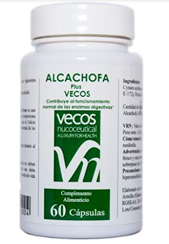 Extracto Seco de Alcachofa - Alcachofa Plus - 60 Cápsulas - Contribuye a Eliminar la Retención de Líquidos - Propiedades Digestivas y Depurativas - Complemento Alimenticio