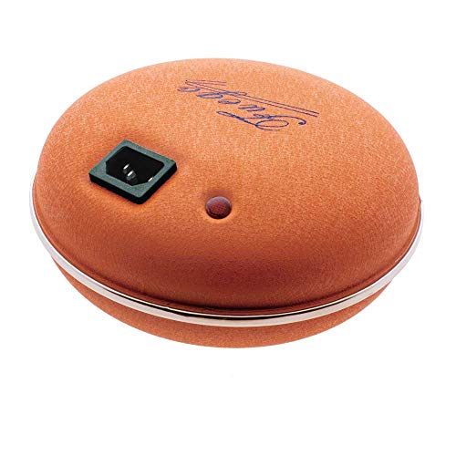 F BRIGHT 2200346 Calienta Camas Eléctrico con Piloto, Aluminio, Marrón, Pequeño