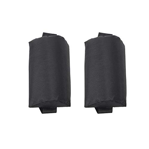 F Fityle 2 Unidades Ahmohada Reposacabezas 35x15x6cm de Silla de Playa - Negro