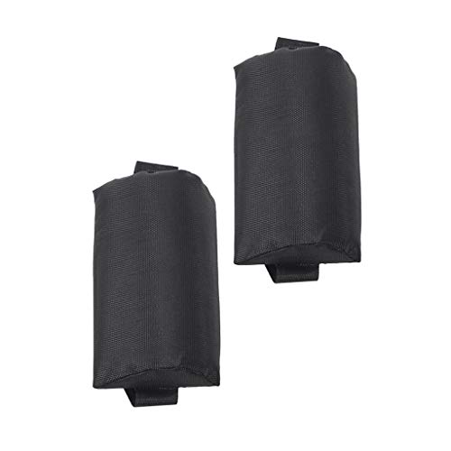 F Fityle 2 Unidades Ahmohada Reposacabezas 35x15x6cm de Silla de Playa - Negro
