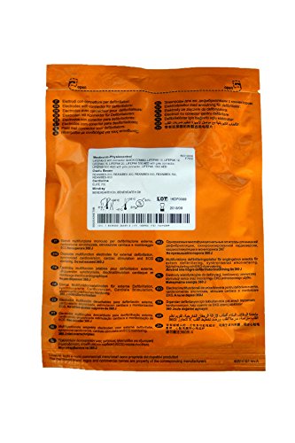 F7952 Par de almohadillas de desfibrilador desechables compatibles con Medtronic Physiocontrol, Osatu Bexen, Cardioline y Mindray - para adultos