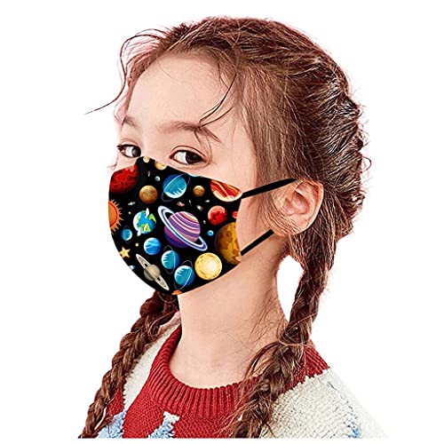FACAIAFALO 5/12 Pcs Niña Niño Reutilizables Bufanda Lavable,Infantil Patrón de Dibujos Animados para Scuela/Fiesta/Diario/Clase online a domicilio