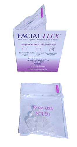 FACIAL-FLEX® Flex-bands para uso con FACIAL-FLEX® Facial Toning Ejerciciador