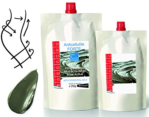 Fango - Fanghi d'Alga Anti Cellulitis Forte Envoltura Reductora de Barro de Algas y Aceites Esenciales Start Silhouette 250 g