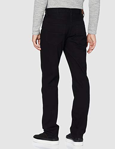 Farah Classic Darwood Rigid Pantalones, Negro 001, 42-52 para Hombre