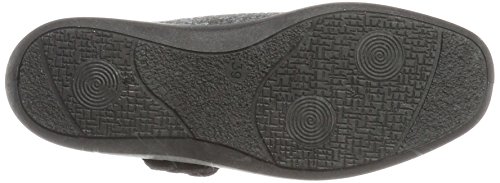Fargeot TATOO Mujer Pantuflas, Antracita, 42 EU