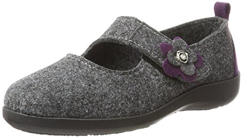 Fargeot TATOO Mujer Pantuflas, Antracita, 42 EU